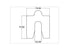 0.2mm Precut Alignment Slotted Shim 75x75 Slot 22mm Pack of 10 - Shim Stock Metals UK